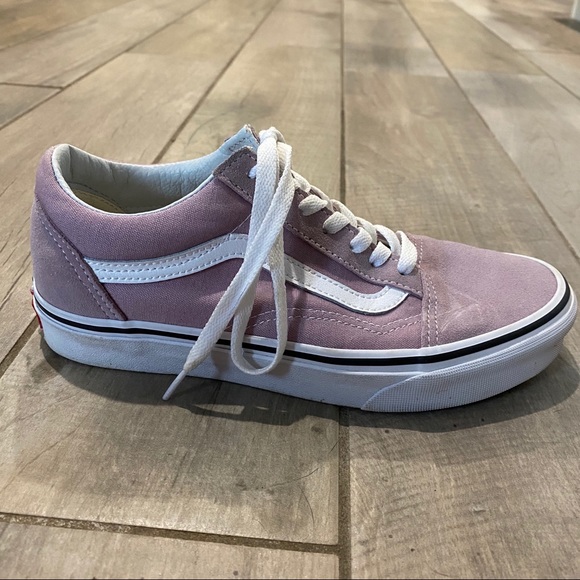 SOLD Lavender Vans Old Skool - Picture 3 of 3